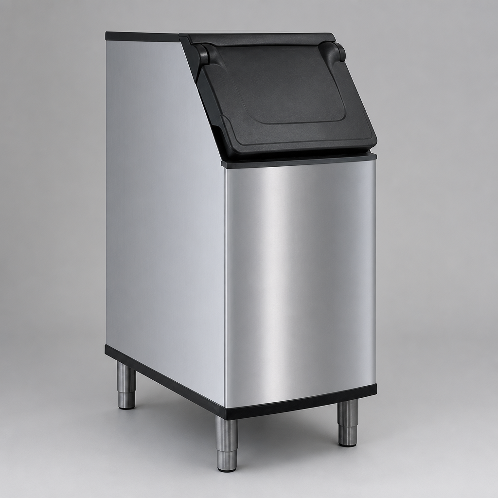 Commercial Ice Storage Bin 140kg for Easy Access and Durability