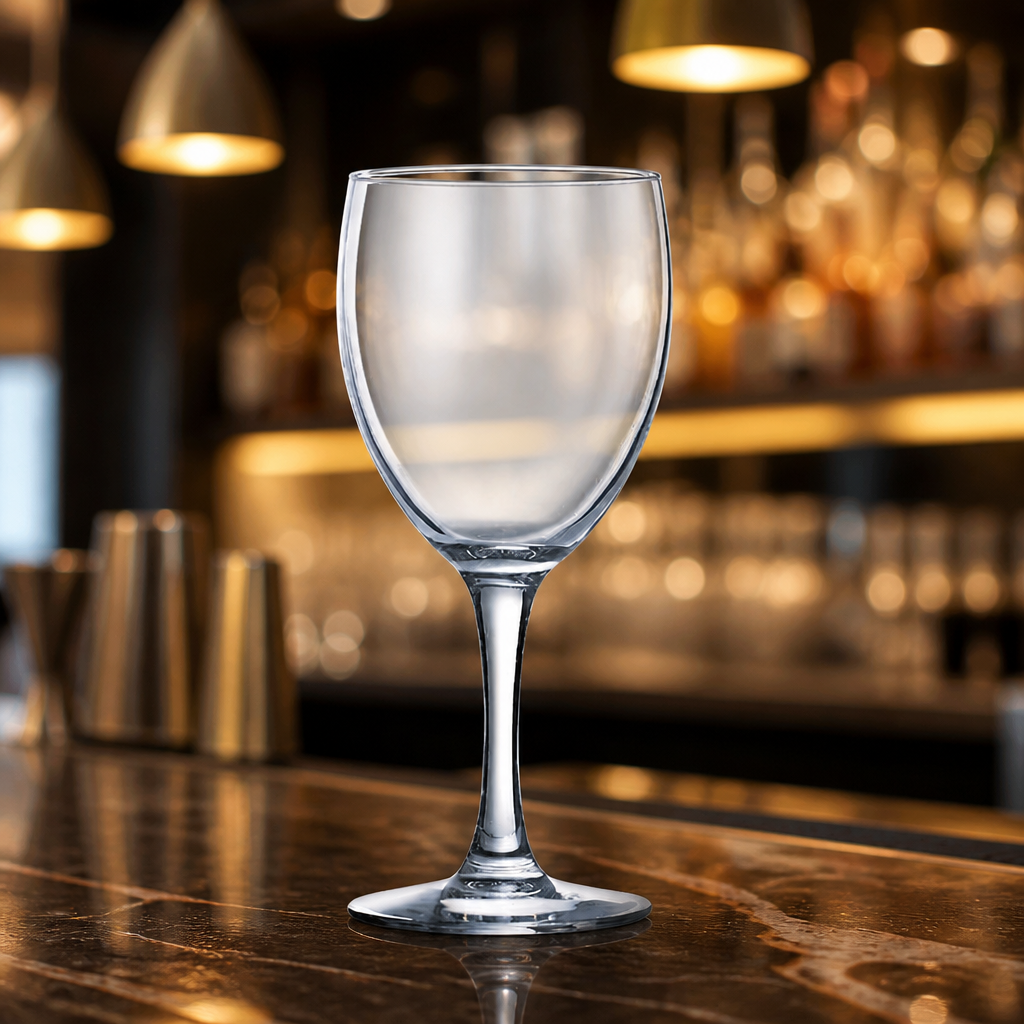 Commercial Wine Glasses 310ml - 12 Pack Durable Soda-Lime Glass