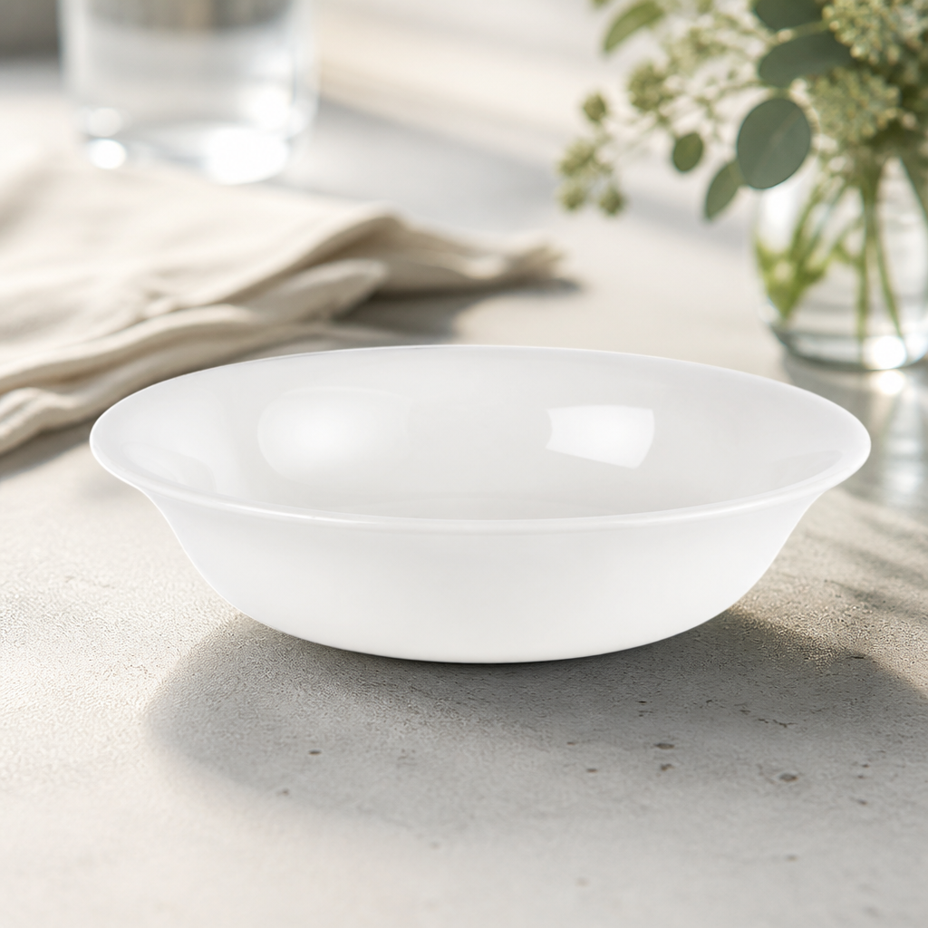 Commercial 215mm Salad Bowls - Durable Serving Bowls 12 Pack