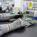 Premium ESD Palm Coated Gloves Certified to EN388 and EN407 for Enhanced Protection and Performance
