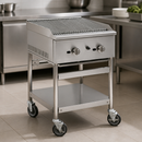 600mm Commercial Freestanding Gas Chargrill with Cast Iron Grate