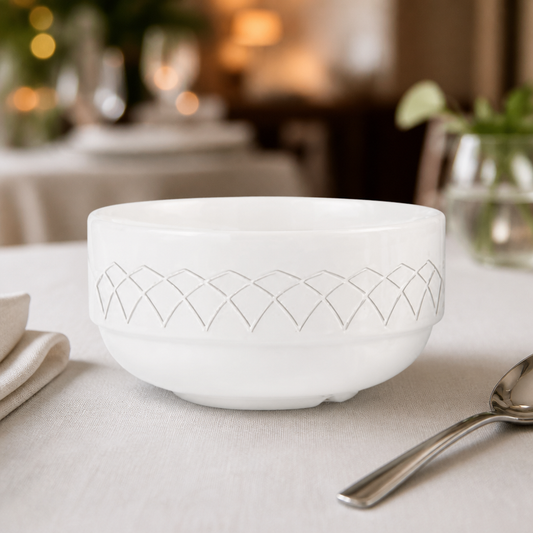 Commercial 275ml Unhandled Consomme Bowls - 24 Pack