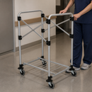 150Ltr Commercial Linen Truck Folding Trolley Transport Cart
