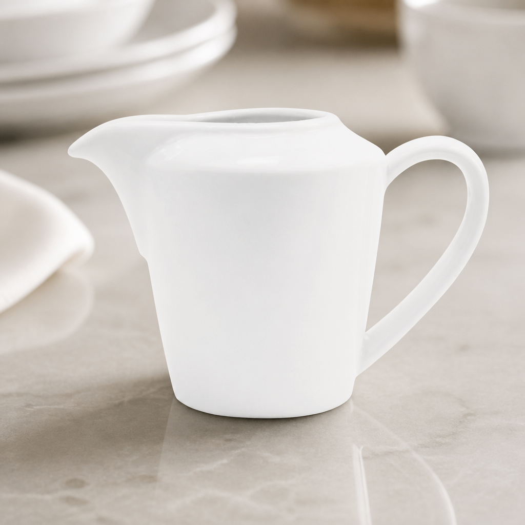 Commercial Harmony Jug 284ml Handled Ceramic 12 Pack
