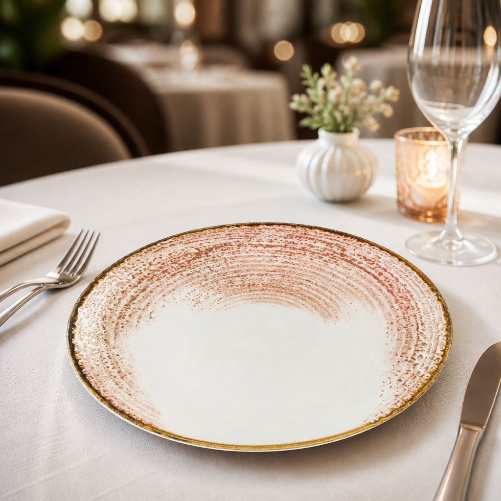 Commercial Coral Coupe Plates 288mm - 12 Pack