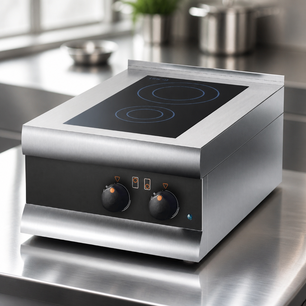 Commercial Twin Zone Induction Hob for Catering Kitchens