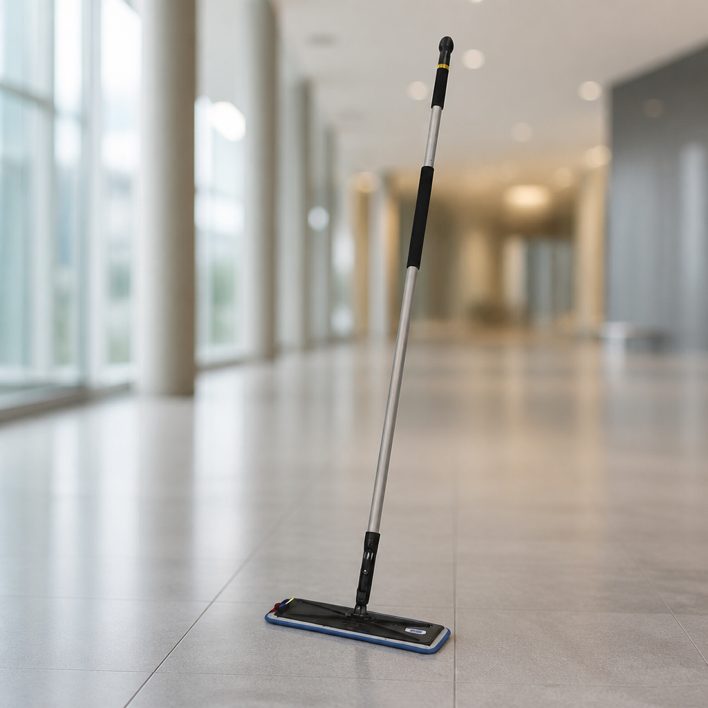 Commercial Microfibre Flat Mop with 480ml Reservoir System