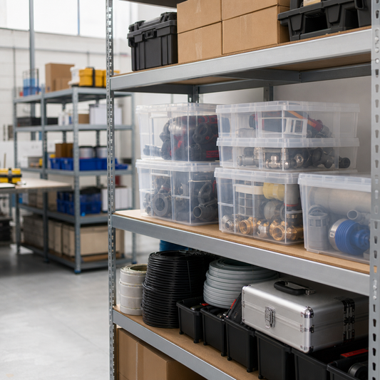18L Clear Plastic Storage Box With Lid