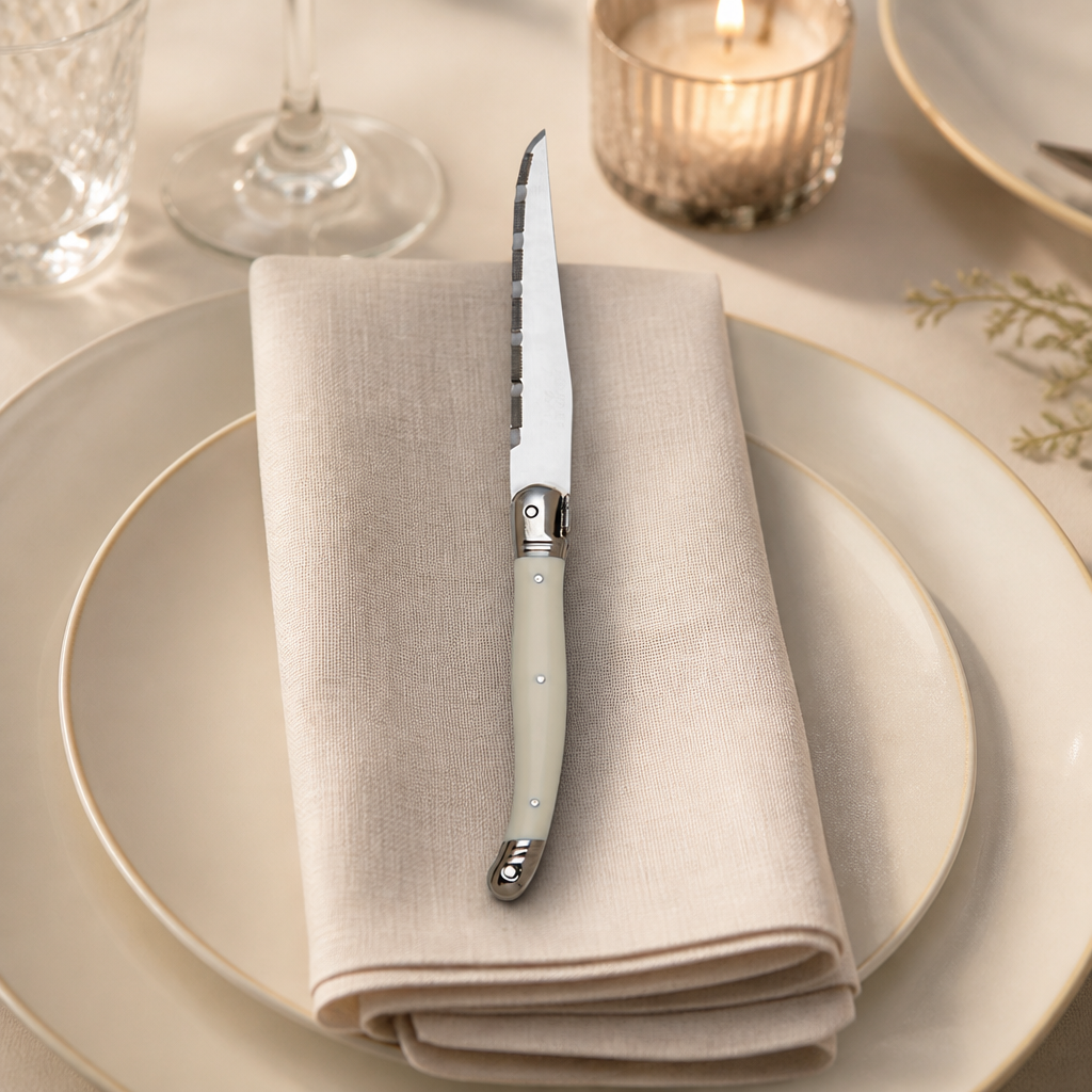 Commercial Serrated Steak Knives 6 Pack Handle