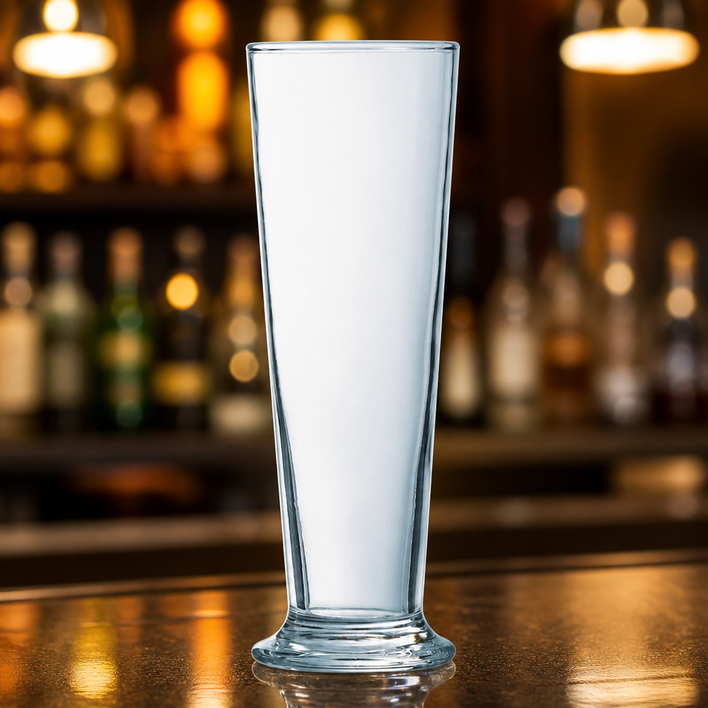 Pack of 24 durable 390ml commercial pilsner glasses