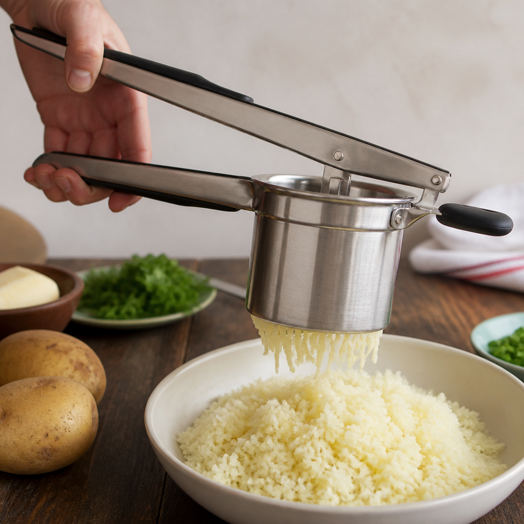 Commercial Potato Ricer for smooth baby food and purees