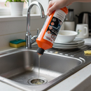 Professional Drain Gel Unblocker 1 Litre - Heavy Duty Formula for Clearing Blocked Sinks and Pipes