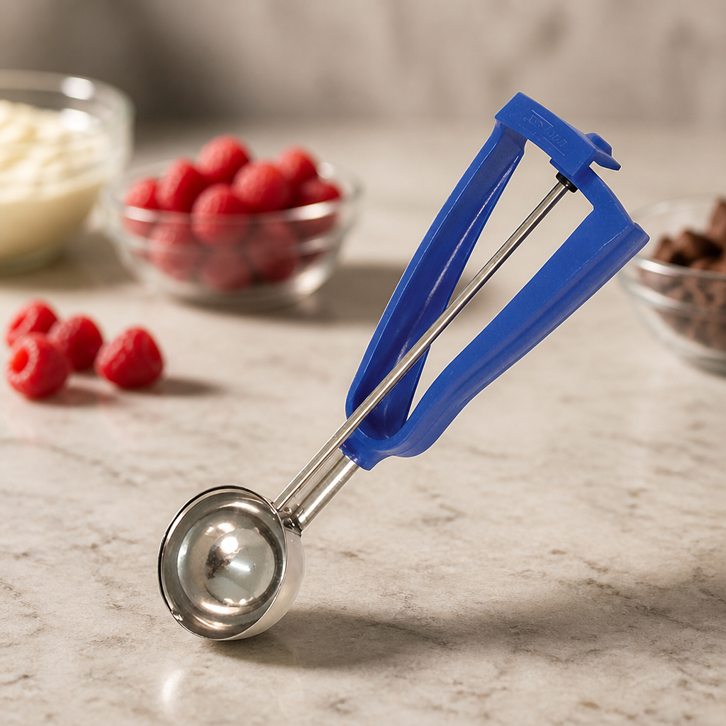 Commercial Portioner Size 16 stainless steel scoop