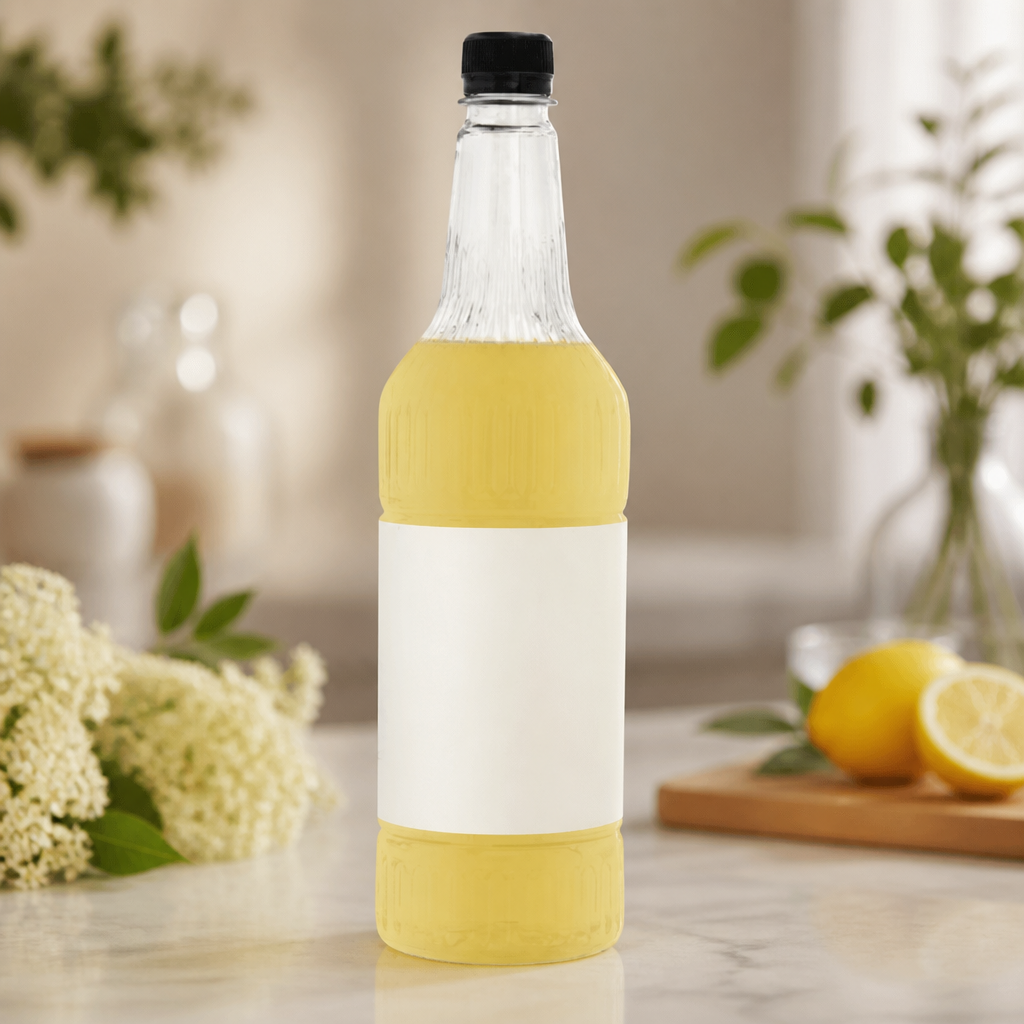 Commercial Elderflower Lemonade Cooler Syrup 1Ltr