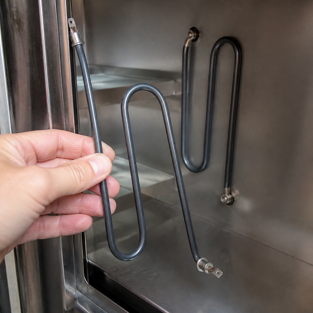 Commercial heating element for pie cabinet replacement parts