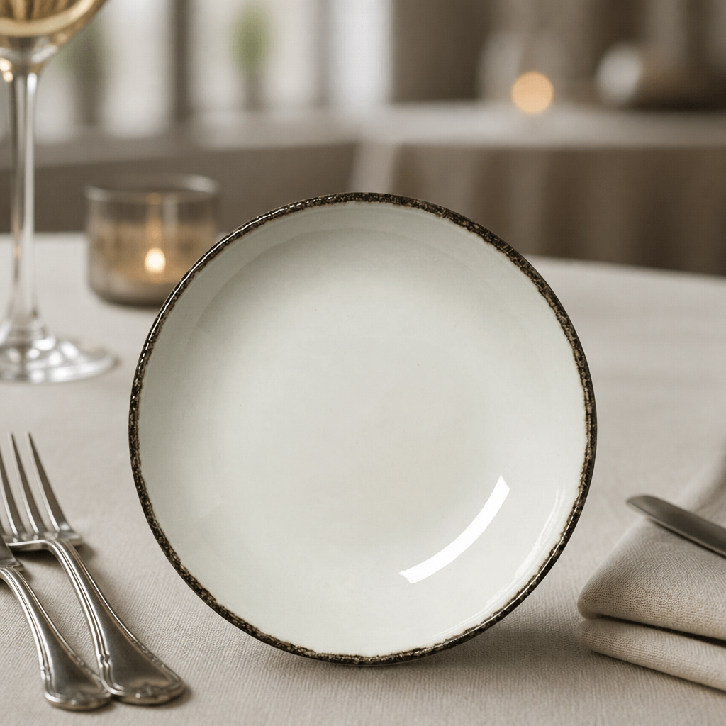 Commercial Charcoal Dapple Coupe Bowls 130mm - 24 Pack