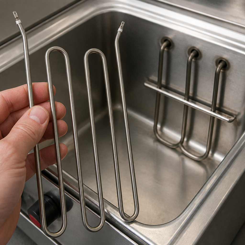 Commercial Bains Marie Heating Element Stainless Steel 40.8cm