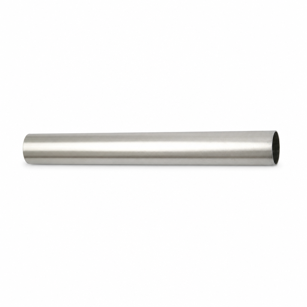 19mm Round Brushed Nickel Steel Tube 1829mm Length