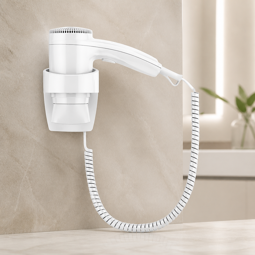 Commercial Wall Mounted Hair Dryer 1200W for rooms