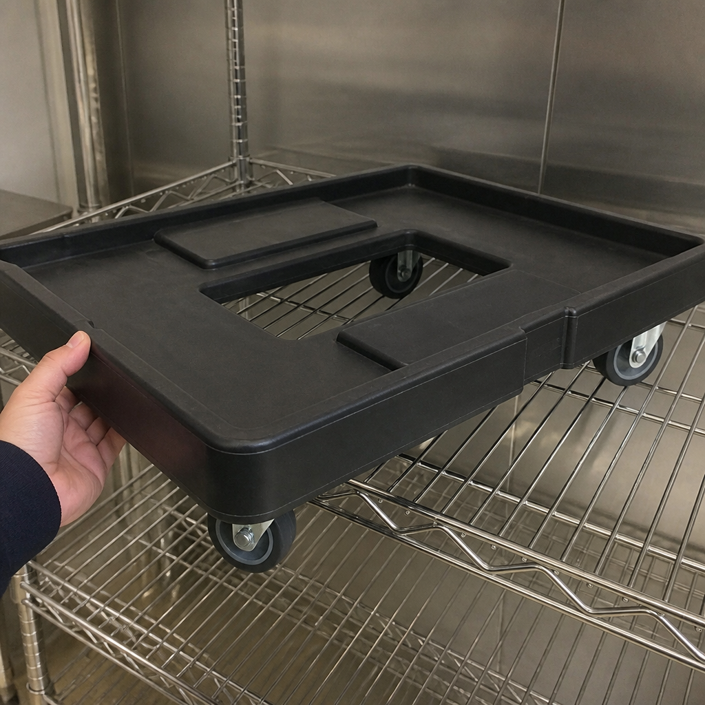 Commercial Thermal Box Carrying Dolly Trolley 600mm Size