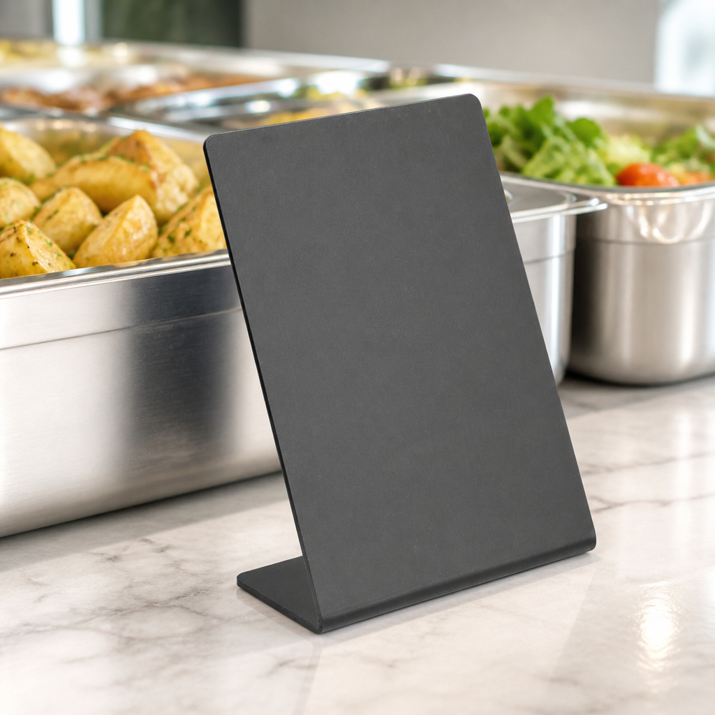 Acrylic Tableboards 148x280mm for Commercial Signage