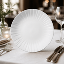 Commercial Gourmet Coupe Plates 280mm Stackable 6 Pack
