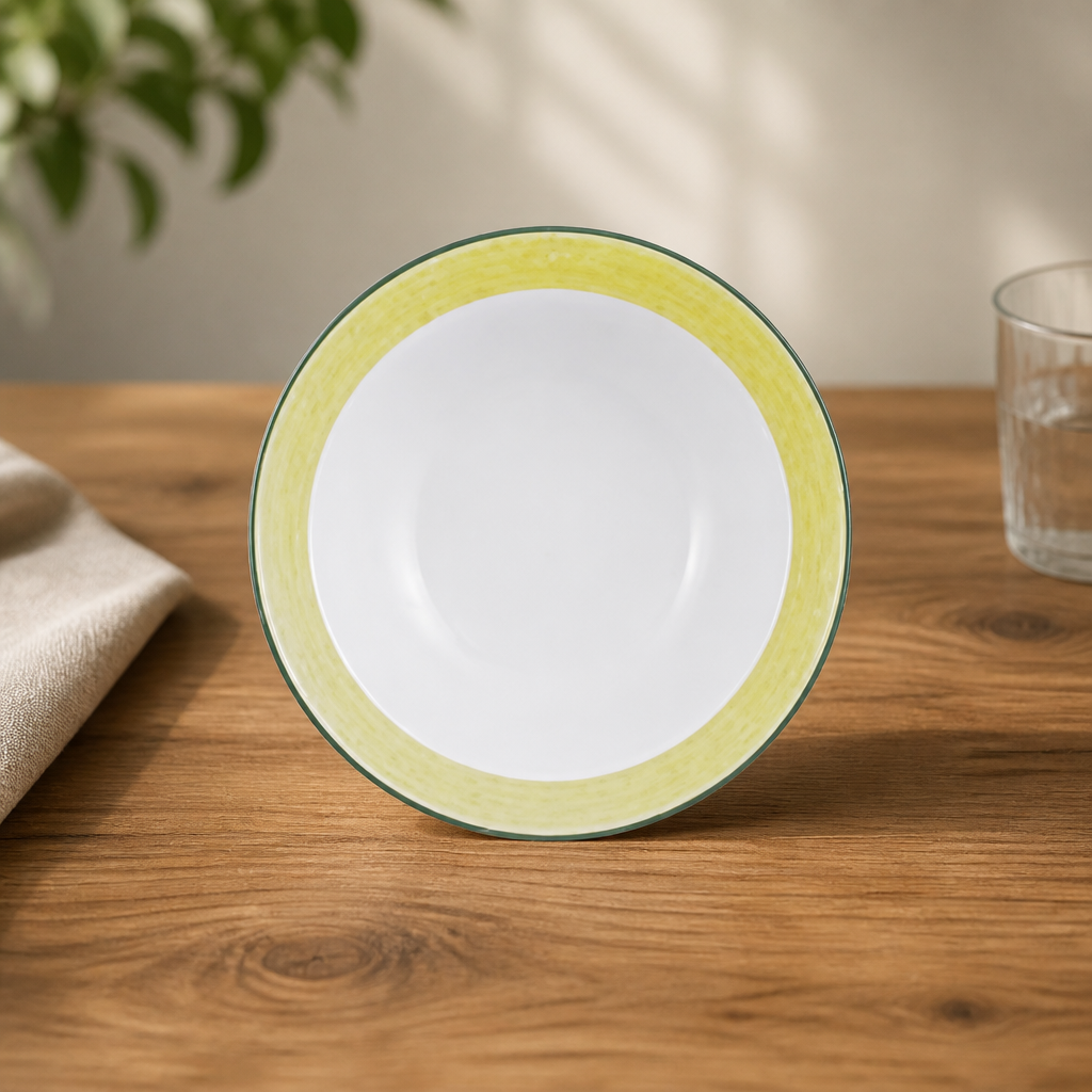 Commercial Oatmeal Bowls 165mm Yellow 36 Pack Catering Supplies
