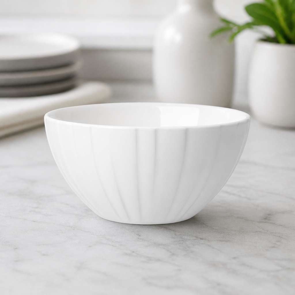 Commercial Stackable Bowls 130mm 12 Pack 483ml Dishwasher Safe