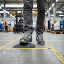 Premium Comfortable Safety Trainer Shoes with Aluminum Toecap and ESD Sole - Lightweight and Breathable Design