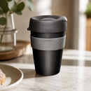 340ml Commercial Reusable Coffee Cup Eco-Friendly Black
