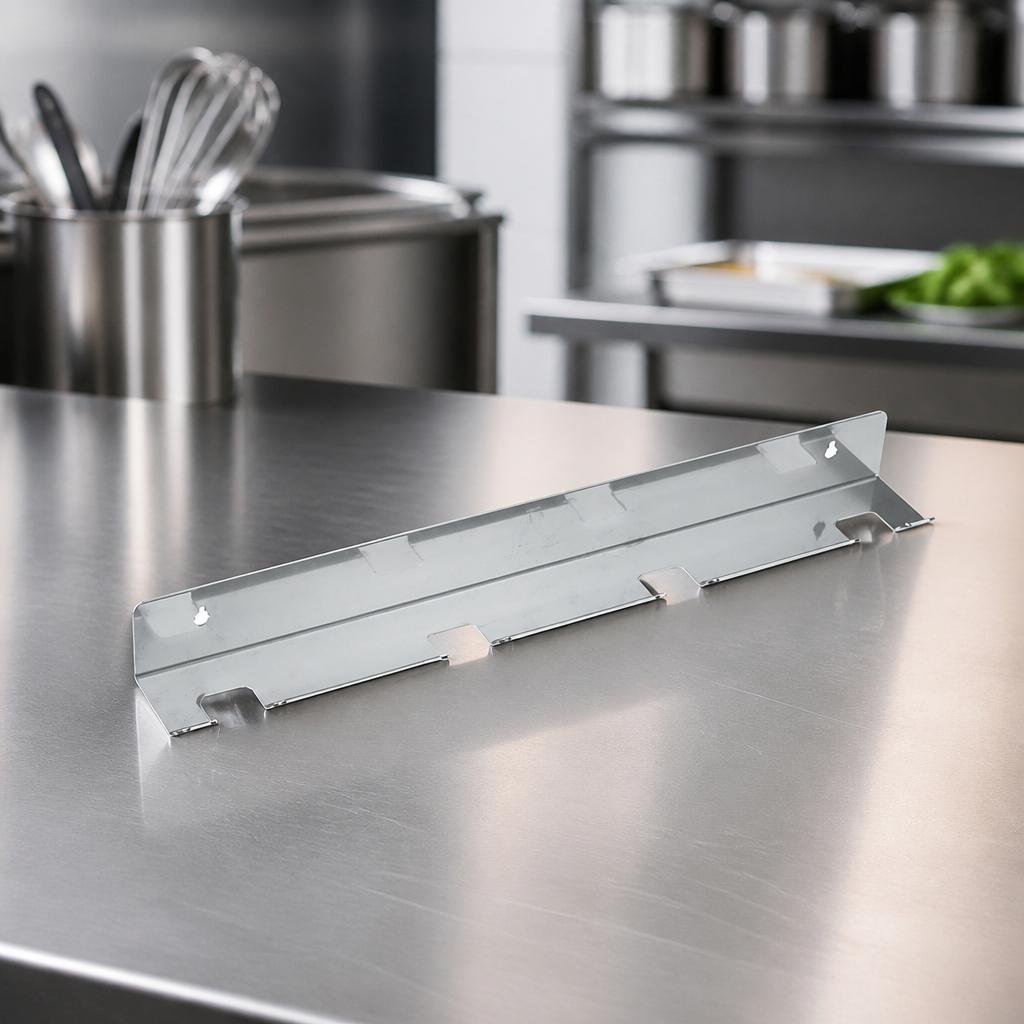 Commercial Wall Mounted Utensil Holder Stainless Steel 50x65mm