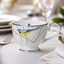 Footed Espresso Cups 90ml Set of 12 Commercial Grade China