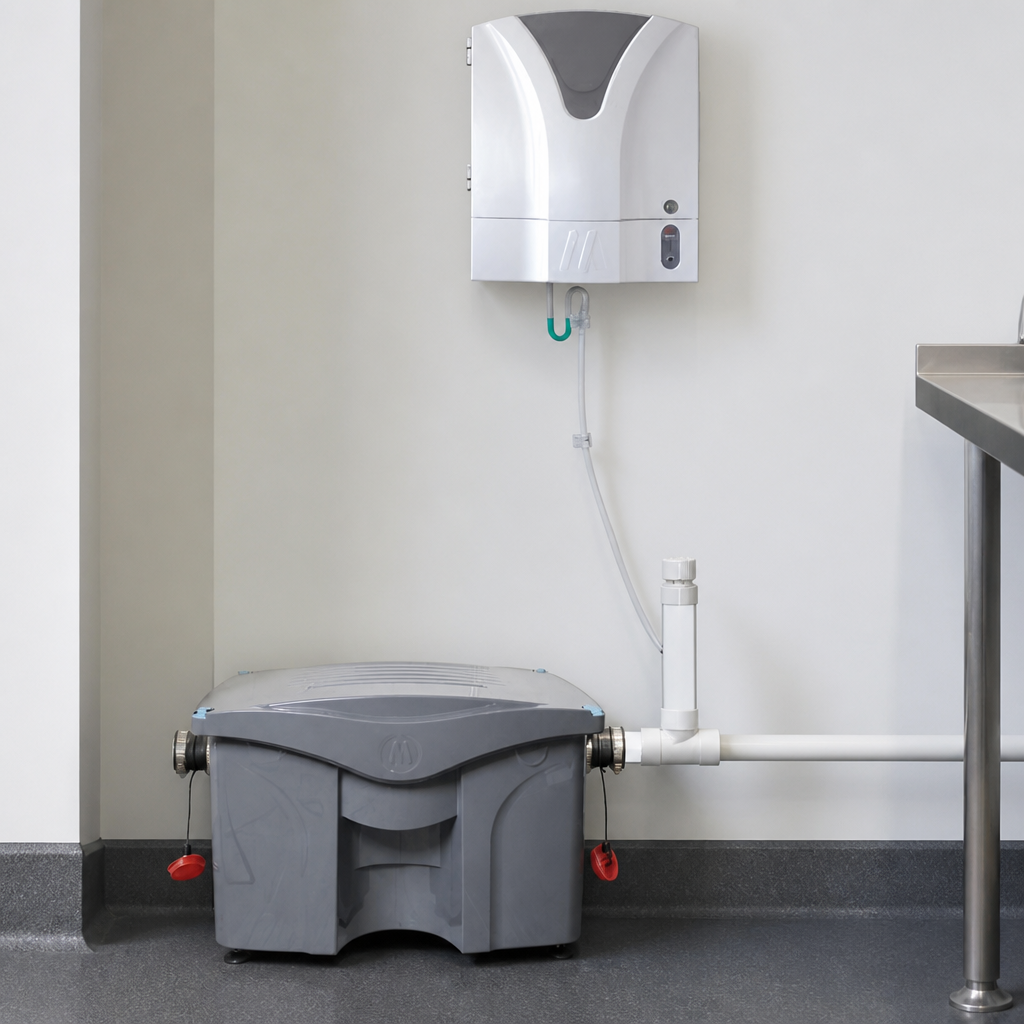 Commercial Grease Trap Waste Disposal Unit 428mm Height