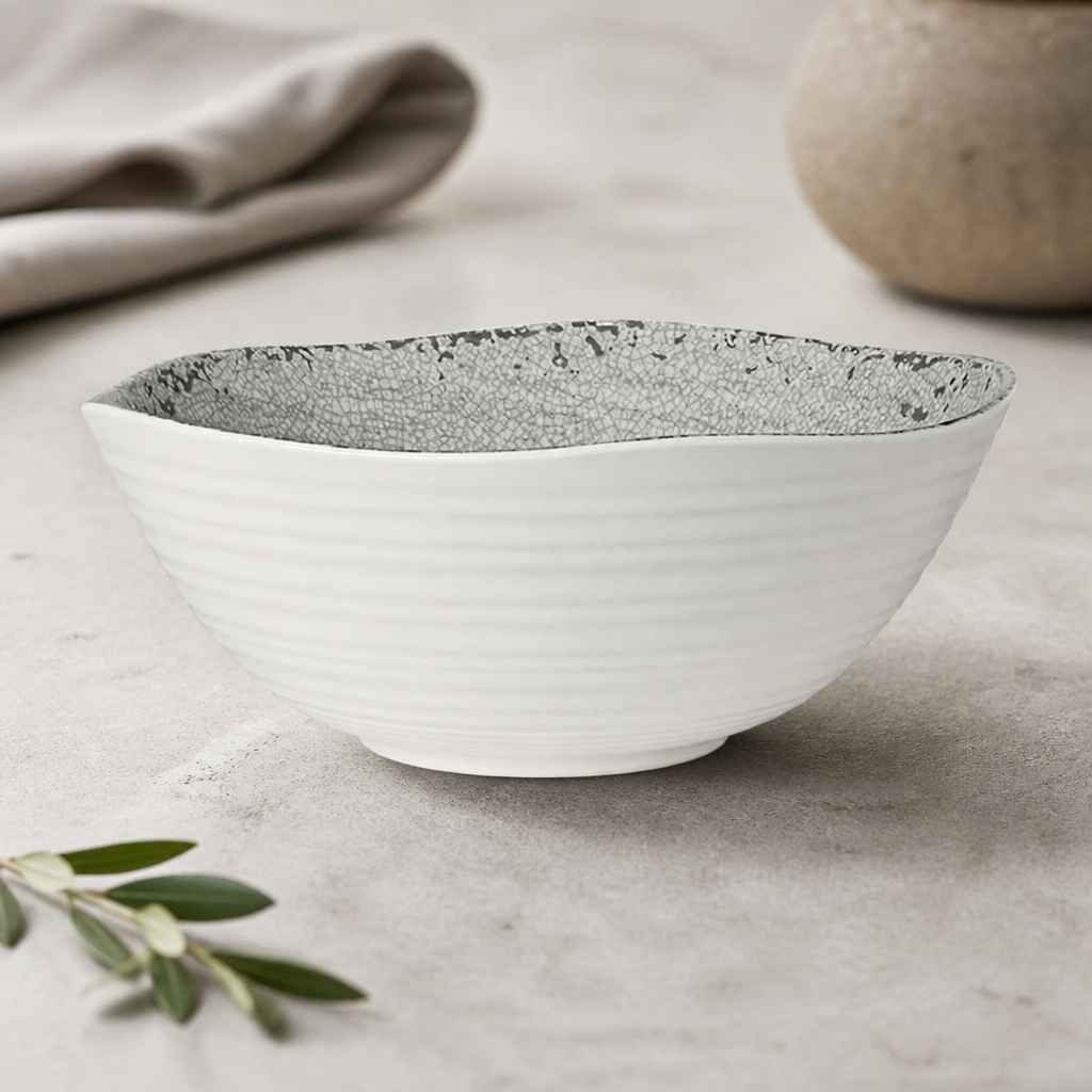 Commercial Melamine Small Round Bowls 244x95mm 6 Pack