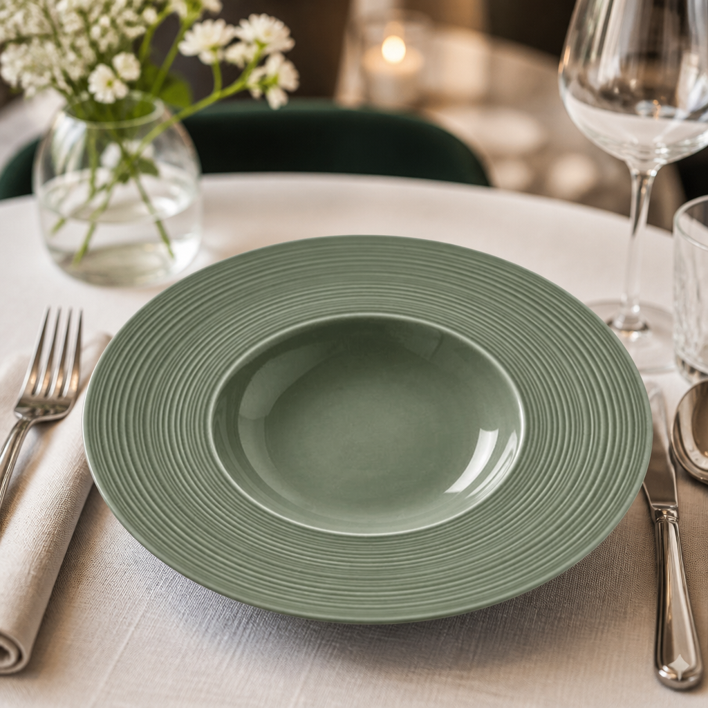 Commercial Rimmed Pasta Bowls 285mm Pack of 12