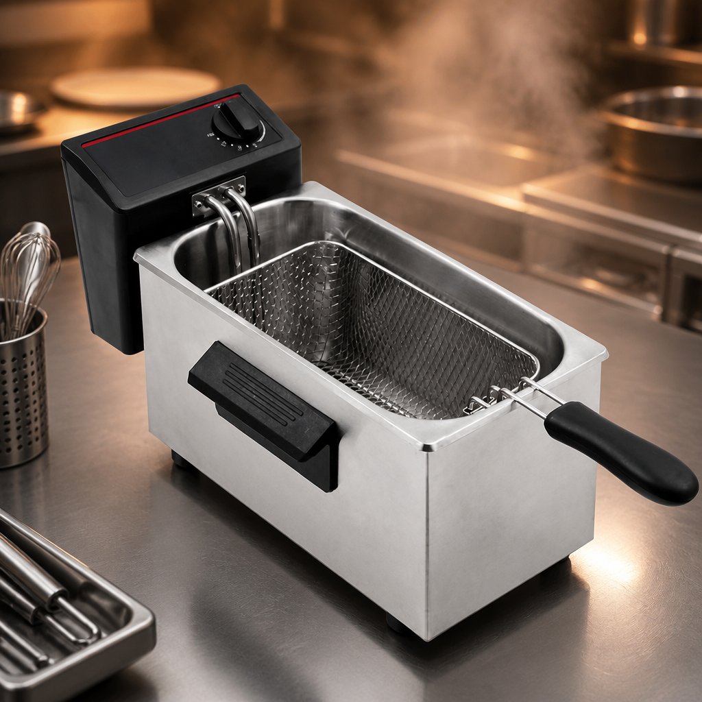 3.5Ltr Commercial Deep Fat Fryer for light duty use
