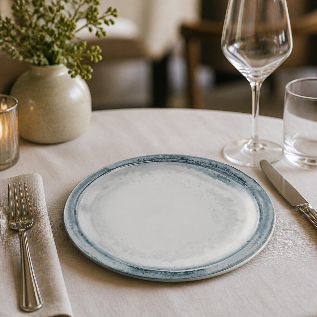 Commercial 179mm Finca Limestone Plates - 12 Pack