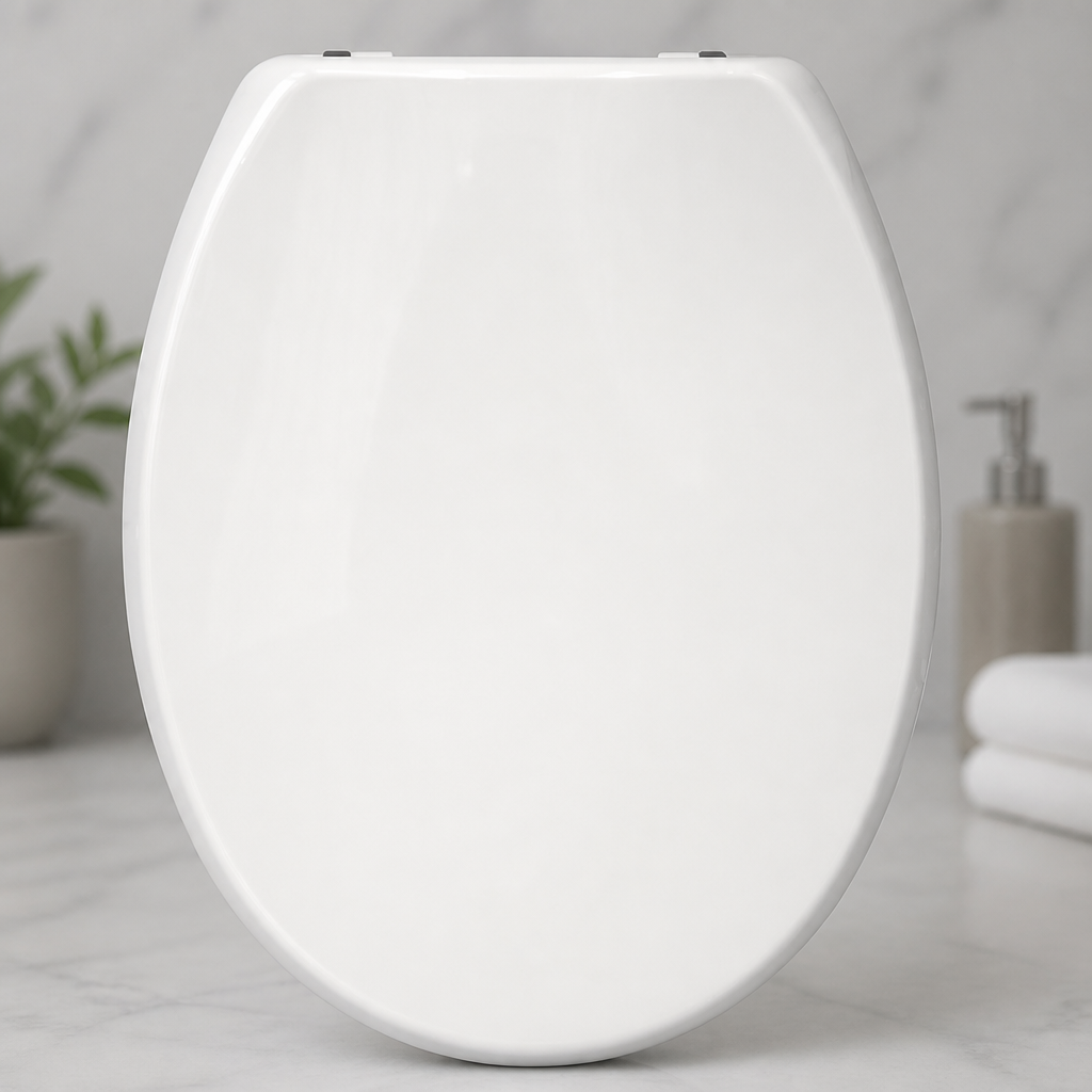 Medium-Weight Toilet Seat for Universal Pans