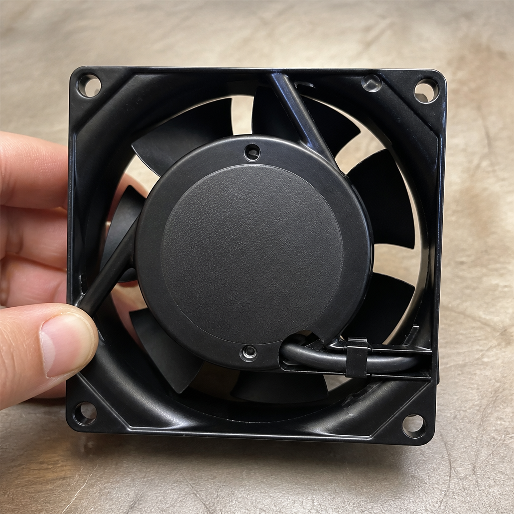 Fan motor replacement part for commercial hot chocolate machines