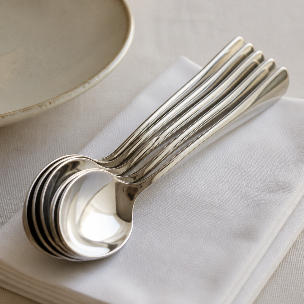 Commercial Profile Dessert Spoons 12 Pack for catering use
