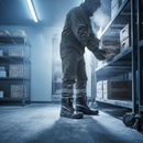 Premium Thermal Freezer Safety Boots Certified for Cold Temperatures -40°C, Sizes 3-14 for Harsh Environments