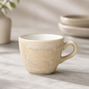 Commercial Sandstone Cups 85ml Vitrified China 12 Pack