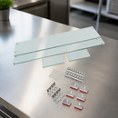 Commercial Replacement Glass Kit for Servery 40x2075mm