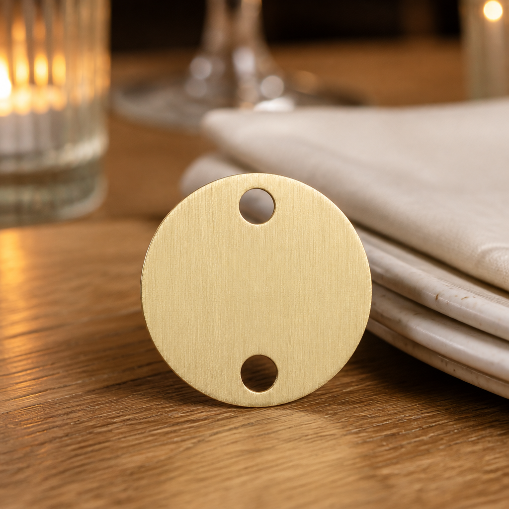 Commercial Table Number Holders Set 11-15 Stainless Steel
