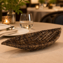 Commercial Beige Polypropylene Basket 300x150mm Food Service