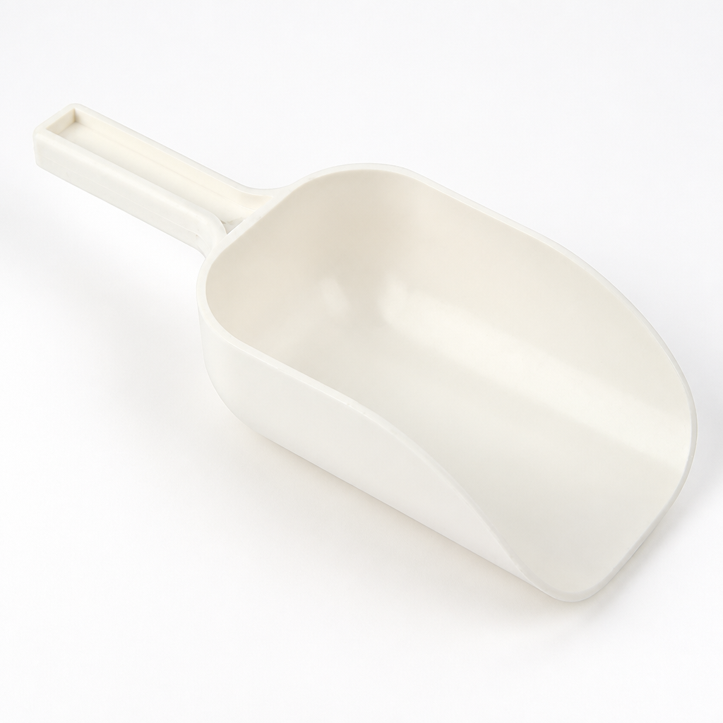 Commercial Ice Scoop 64mm Wide x 150mm Deep Plastic