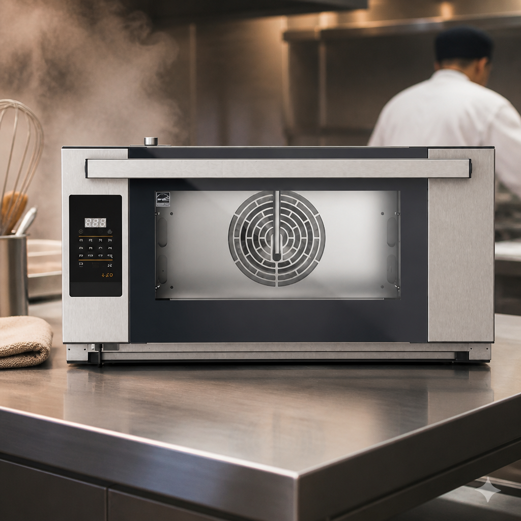 Commercial Convection Oven 3 Tray 600x400mm Stainless Steel