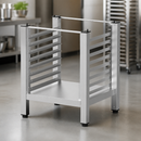 Commercial High Stand for Unox Ovens with Storage Shelves