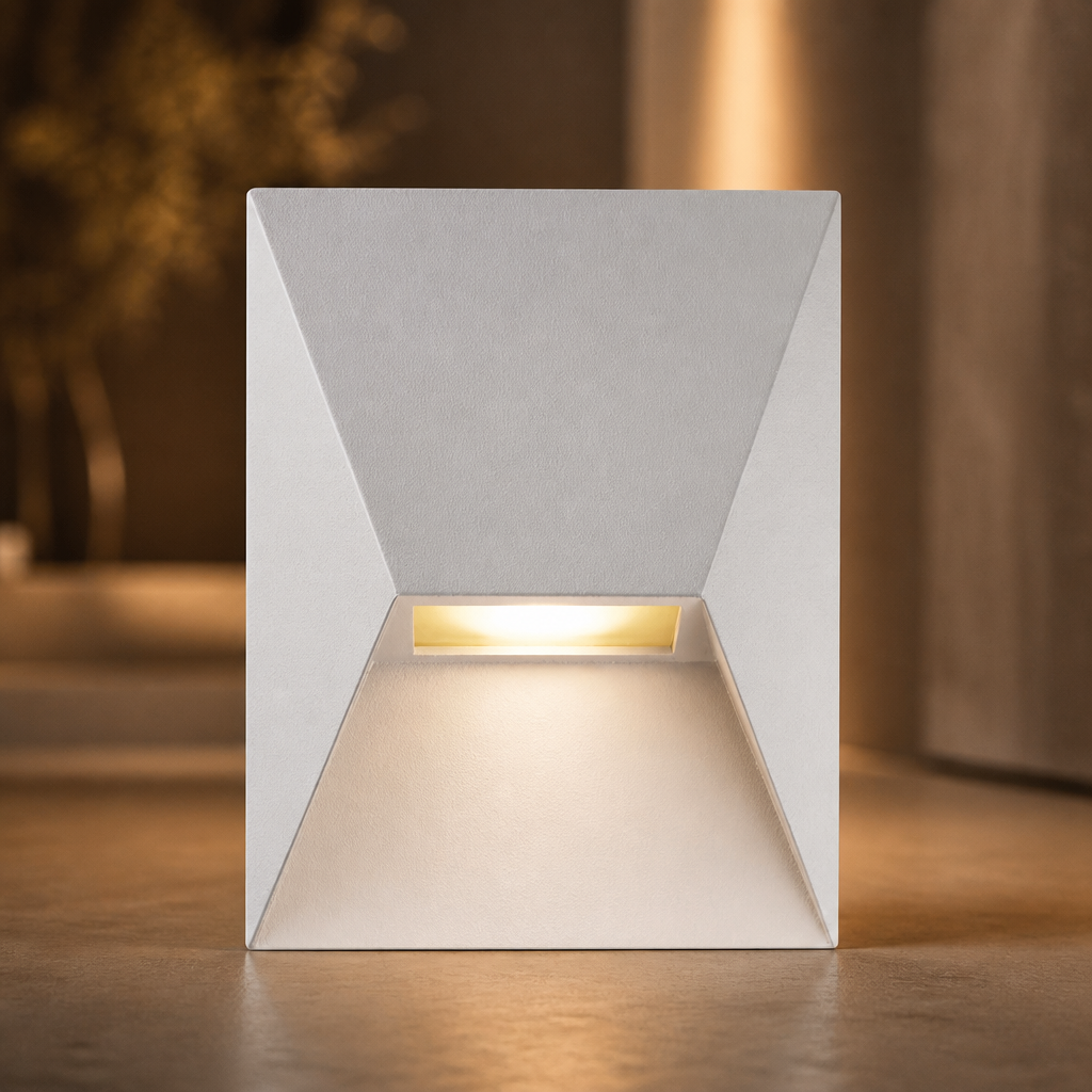 Outdoor Wall Light 190mm Aluminium Scandinavian Design