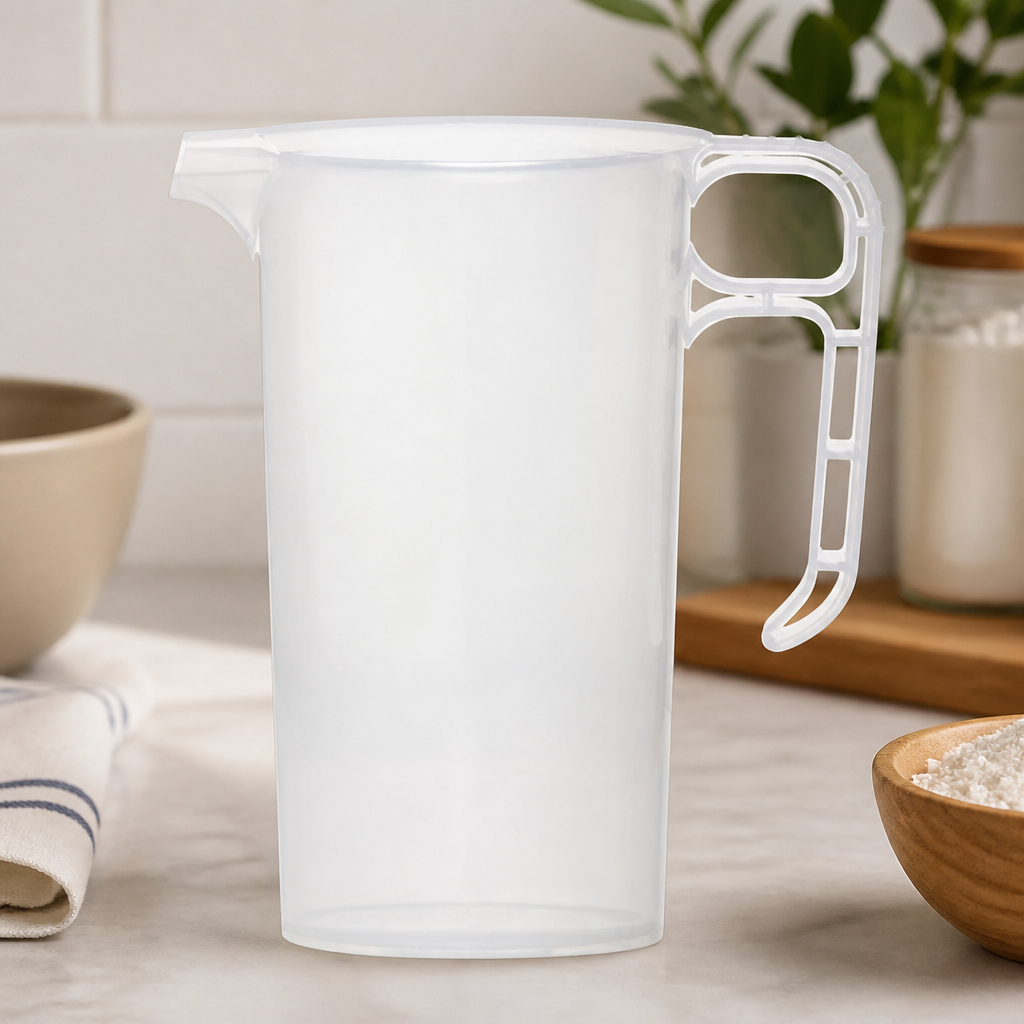 Commercial 1L Polypropylene Measuring Jug for Mixing and Measuring